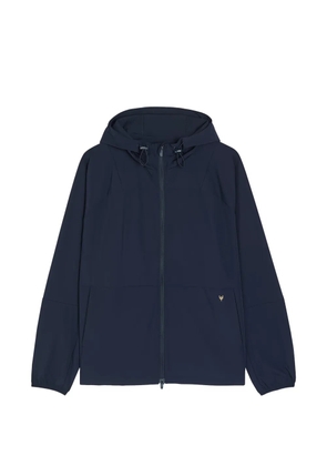 LIVE logo-print jacket - Blue