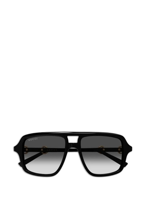 Gucci Eyewear Navigator-frame sunglasses - Black