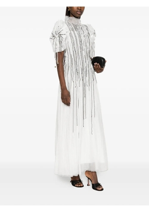 Aje Clara embellished maxi dress - White