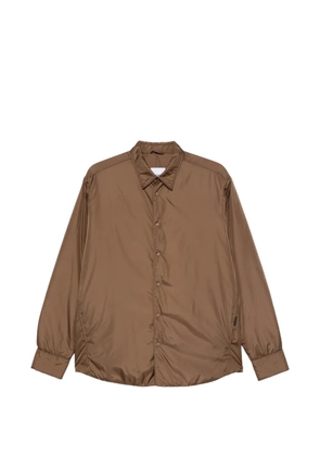 ASPESI padded shirt - Brown