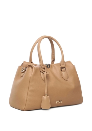 V°73 Keira logo-lettering tote bag - Brown