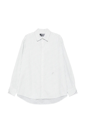 Jacquemus Letro striped shirt - White