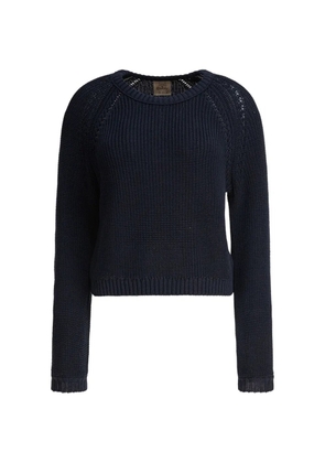 RAKKI Cecile open-work sweater - Blue