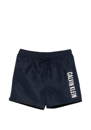 Calvin Klein logo swim shorts - Blue