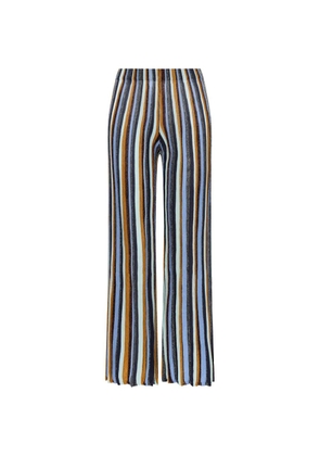 MALIPARMI Flexage Stripes trousers - Blue