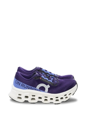 On Cloudmonster 3 logo-print sneakers - Purple