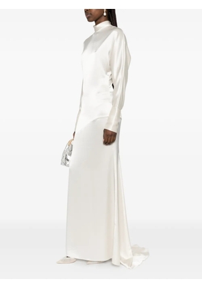 Galvan London Phoenix gown dress - Neutrals