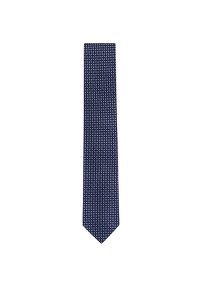 Canali patterned tie - Blue