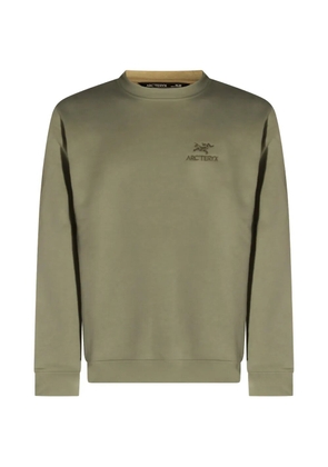 Arc'teryx logo embroidered sweater - Green