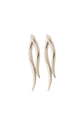 Lenny Niemeyer curved earrings - Silver