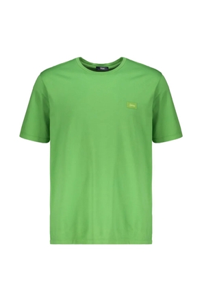 Herno logo-patch round-neck T-shirt - Green