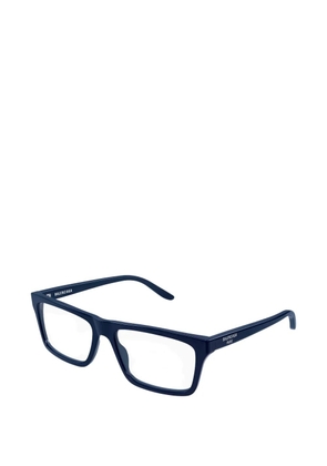 Balenciaga Eyewear rectangle-frame glasses - Blue