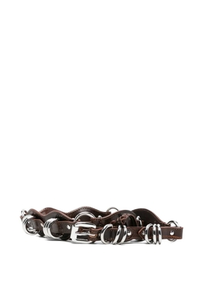 ISABEL MARANT Bolton buckle belt - Brown