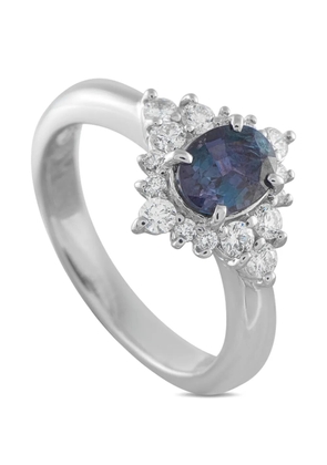 LB Exclusive embellished Alexandrite ring - Silver