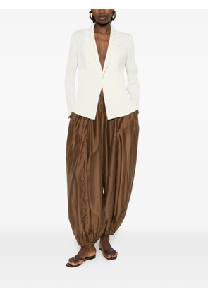 Issey Miyake pleated shirt - Neutrals