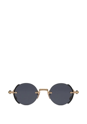 Akoni Jupiter round-frame sunglasses - Gold