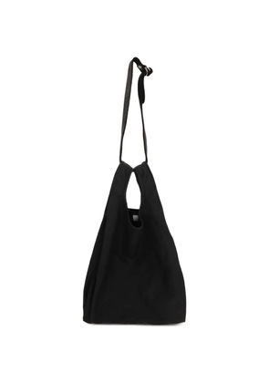 Guidi leather shoulder bag - Black