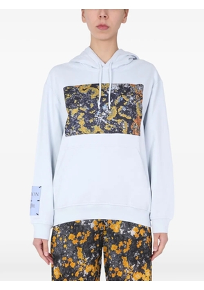 MCQ Albion print-detail hoodie - Blue