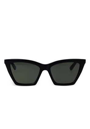 Alexander McQueen Eyewear cat-eye frame sunglasses - Black