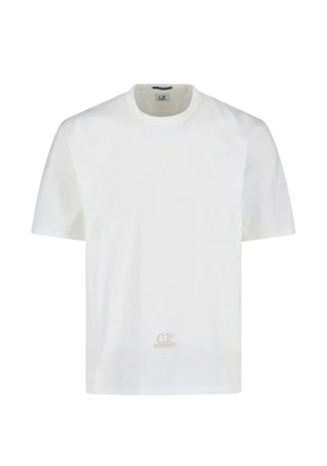 C.P. Company logo-detail T-shirt - White