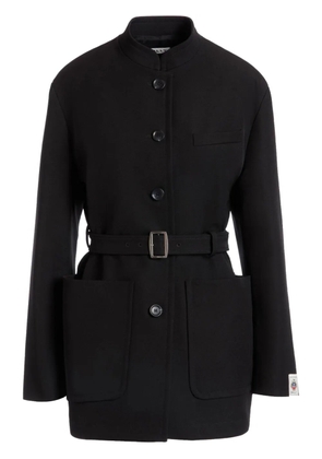 Bally belted gabardine jacket - Black