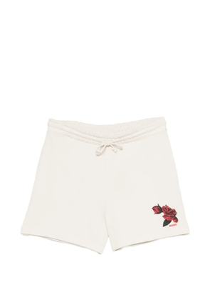 HUGO floral print shorts - Neutrals
