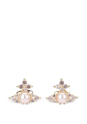 Vivienne Westwood Feodora pearl earrings - Gold