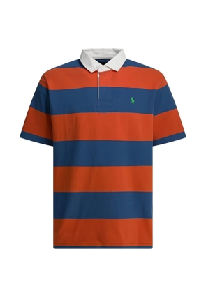 Polo Ralph Lauren Polo Pony-embroidered striped polo shirt - Orange