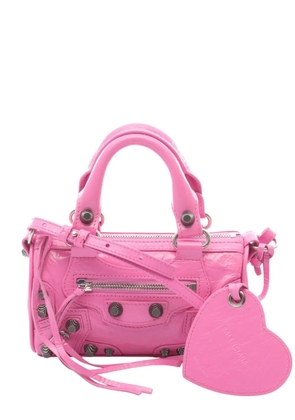 Balenciaga Pre-Owned 2010-2026 Lambskin Nano Le Cagole satchel - Pink