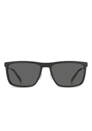 Tommy Hilfiger rectangle-frame sunglasses - Black