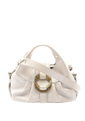 Bvlgari Pre-Owned 2010-2026 Leather Chandra satchel - Grey