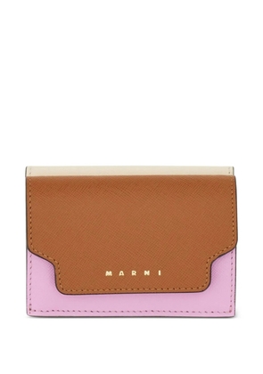 Marni tri-fold wallet - Pink