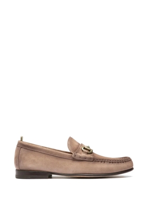 Officine Creative Balfron horsebit suede loafers - Neutrals
