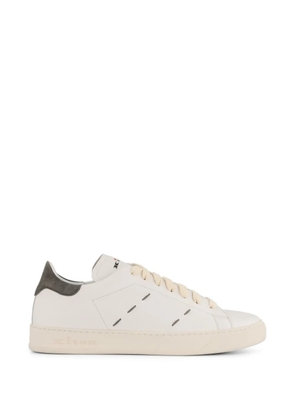Kiton stitch-detail sneakers - Neutrals