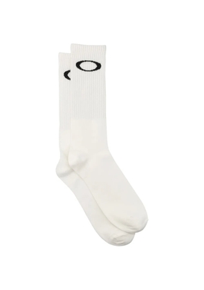 Oakley ellipse logo crew sock - White
