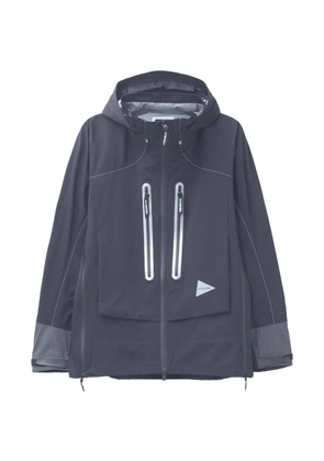 and Wander hooded jacket - Blue
