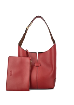 Tod's small Di Bag Folio shoulder bag - Red