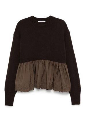 Cecilie Bahnsen Bera jumper - Brown