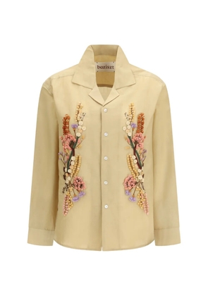Baziszt Beauly floral shirt - Neutrals