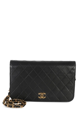CHANEL Pre-Owned 1997-1999 Flap quilted shoulder bag - Black