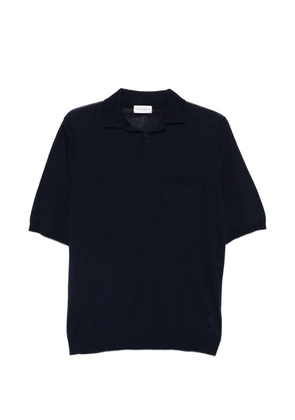 Ballantyne chest-pocket polo shirt - Blue