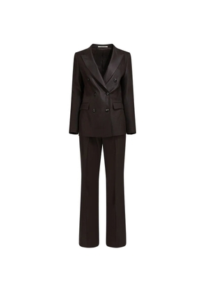 Tagliatore double-breasted Parigi suit - Brown