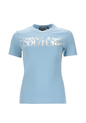 Versace Jeans Couture logo-print T-shirt - Blue