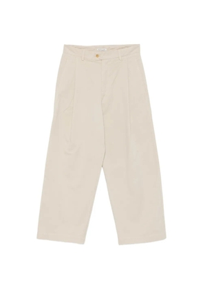 Carter Young straight leg trousers - Neutrals