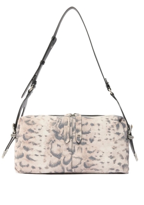 PINKO animal-print shoulder bag - Neutrals