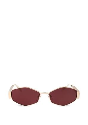 Marc Jacobs Eyewear geometric sunglasses - Gold