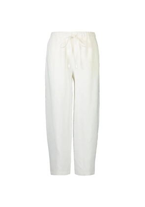 Antonelli Pascal drawstring-fastening trousers - White