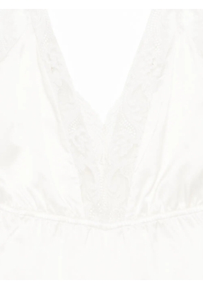 Kiki de Montparnasse Voltaire bodysuit - Neutrals