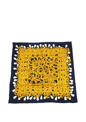 CHANEL Pre-Owned 1990s ring rope scarf - Gold