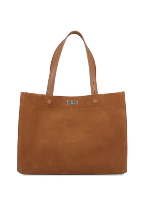 Anya Hindmarch Mortimer two-tone tote bag - Brown
